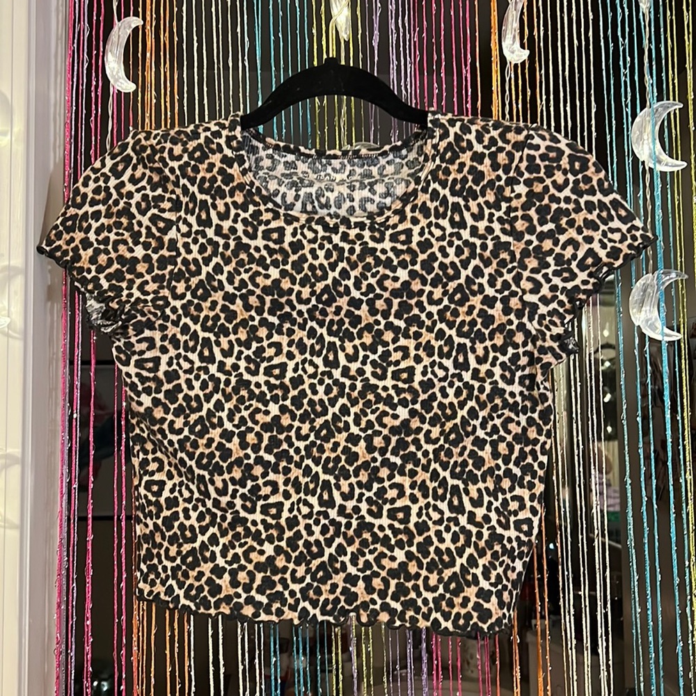 Cheetah Crop Top